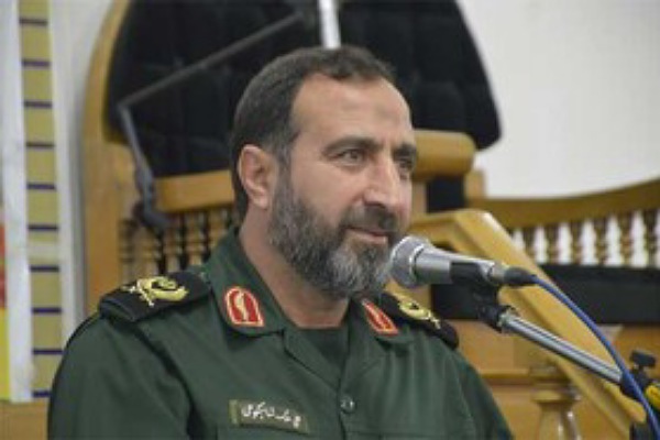سردار علی ملک شاهکوهی فرمانده سپاه نینوا گلستان