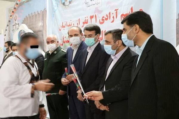 ۳۱ زندانی جرائم غیرعمد لرستان آزاد شدند