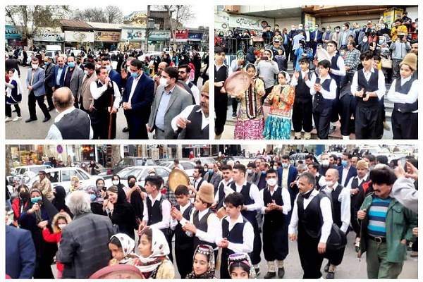 آیین نوروز خوانی در علی آباد