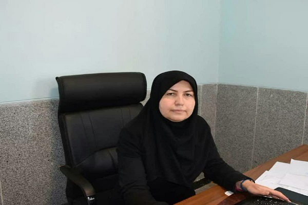 الهام عظیمی معاون بهداشتی دانشکده علوم پزشکی و خدمات بهداشتی درمانی اسدآباد
