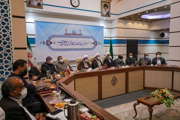 نشست هئیت امنای زائرسرای احمدبن موسی(ع)