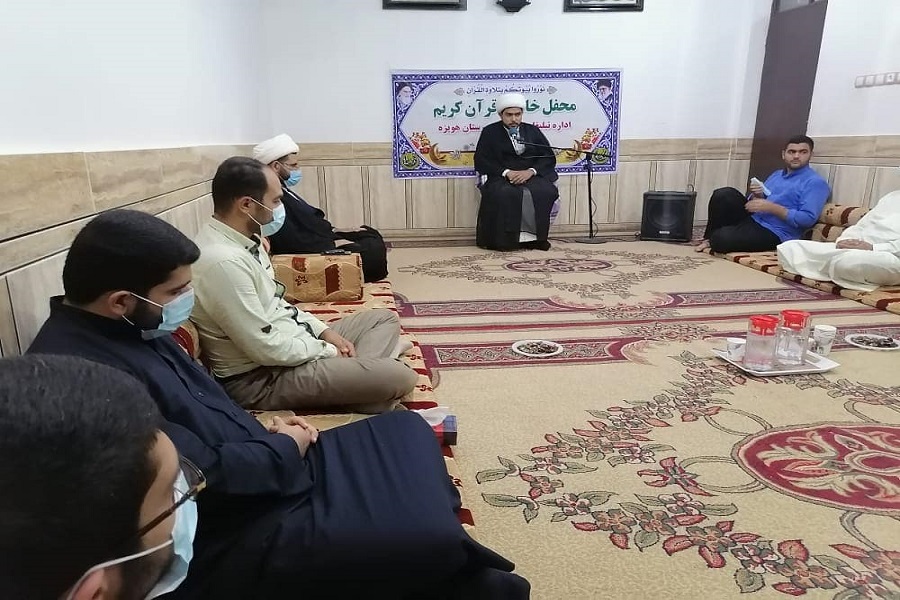 استقبال خانواده&zwnj;های شهرستان هویزه از طرح محفل خانگی قرآن کریم +&zwnj;عکس