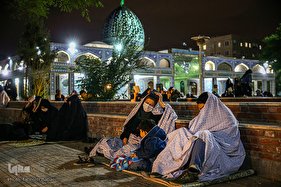 احیای شب بیست و سوم رمضان در امامزاده حسن (ع)