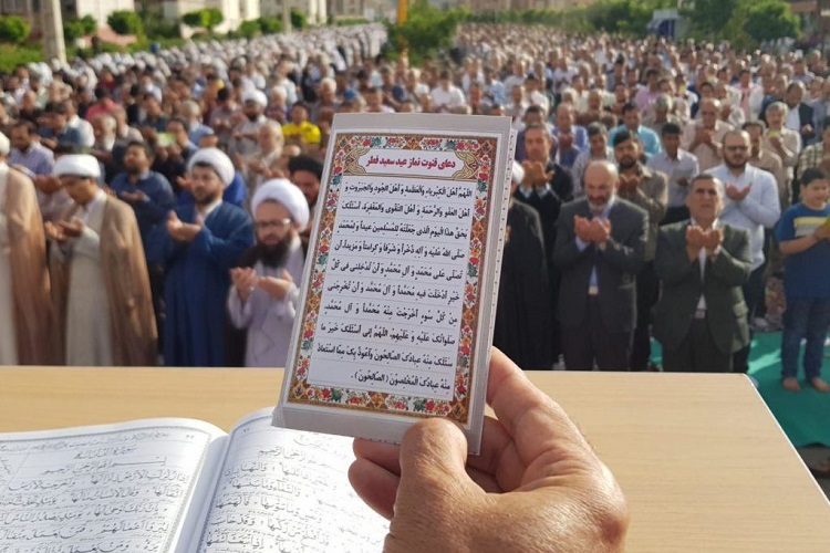 اقامه نماز عیدبندگی در البرز اقامه نماز عیدبندگی در البرز