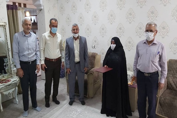 تجلیل از خانواده&zwnj;های شهید و جانباز ۷۰ درصد مخابرات بهبهان