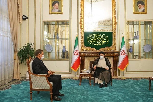 دیدار اسحاق جهانگیری با رئیس‌جمهور منتخب کشور