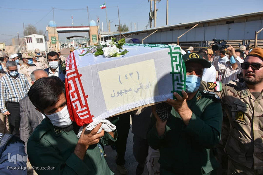 پیکر پاک ۴۳  شهید دفاع مقدس به کشور بازگشت