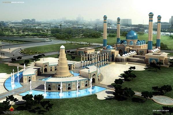 برنامه‌ریزی تاجیکستان برای افتتاح رسمی مسجد جامع دوشنبه