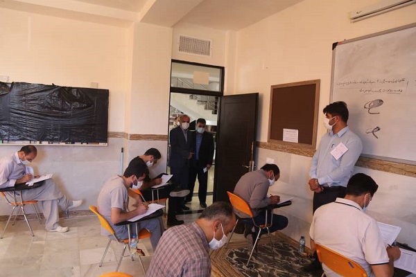 عکس | برگزاری آزمون داخلی آموزشیاران و آموزش&zwnj;دهندگان مستمر نهضت سوادآموزی در کردستان