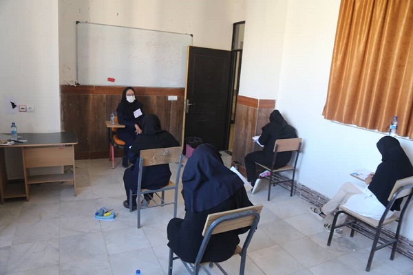 عکس | برگزاری آزمون داخلی آموزشیاران و آموزش&zwnj;دهندگان مستمر نهضت سوادآموزی در کردستان