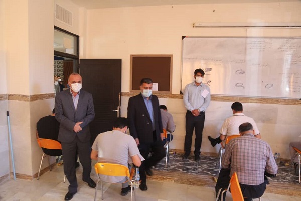 عکس | برگزاری آزمون داخلی آموزشیاران و آموزش&zwnj;دهندگان مستمر نهضت سوادآموزی در کردستان