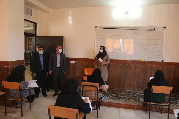عکس | برگزاری آزمون داخلی آموزشیاران و آموزش&zwnj;دهندگان مستمر نهضت سوادآموزی در کردستان