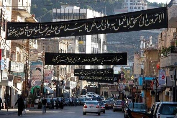 آغاز عزاداری محرم در النبطیه لبنان