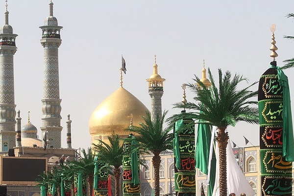 قم در تاسوعای حسینی غرق در عزا و ماتم شد