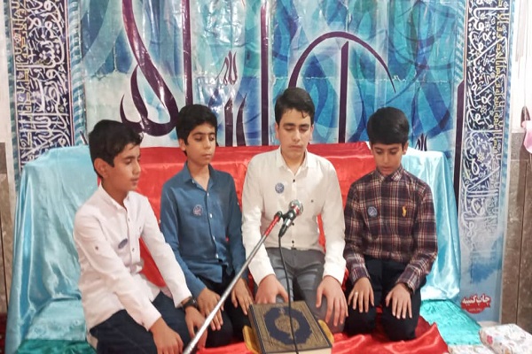 کاروان قرآنی غدیری‌ها در شهرستان نهاوند