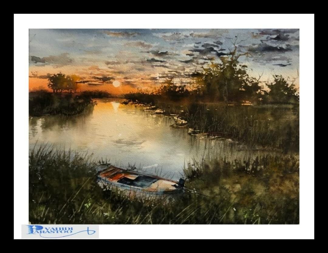 دومین موفقیت بانوی ایلامی در فستیوال بین المللی آبرنگ