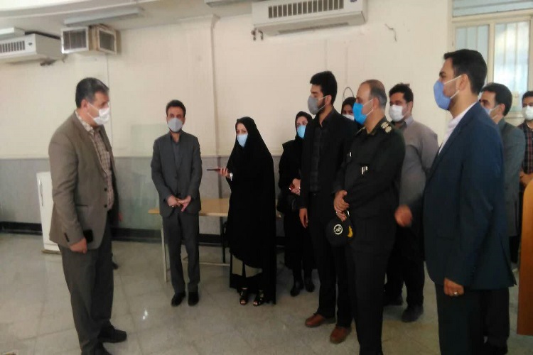 افتتاح مرکز جامع واکسیناسیون شهید سلیمانی در ملایر افتتاح مرکز جامع واکسیناسیون شهید سلیمانی در ملایر