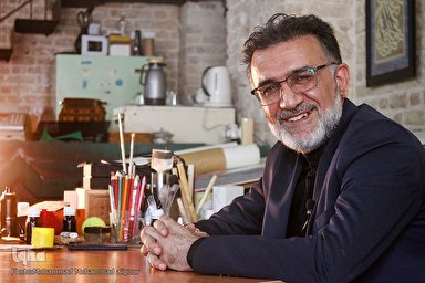 فیلم | ادای دِین به سیدالشهدا(ع) به رنگ هنر