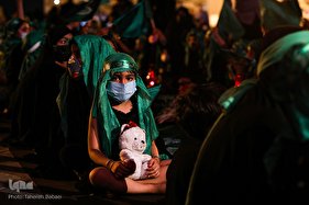 بزرگ‌ترین سفره نذری «حضرت رقیه (س)» در میدان امام حسین(ع)