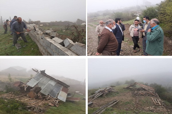 آزادسازی ۵ هکتار اراضی موقوفات بندپی با حکم قضایی
