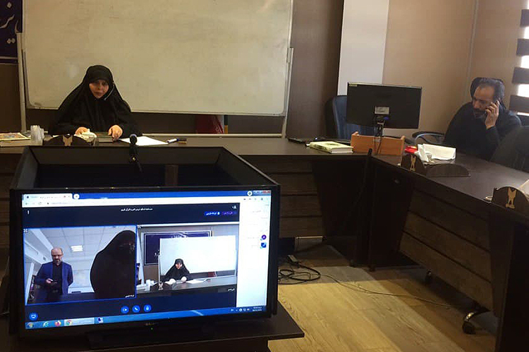 مصاحبه مجازی متقاضیان تدریس درس انس با قرآن کریم برگزار شد