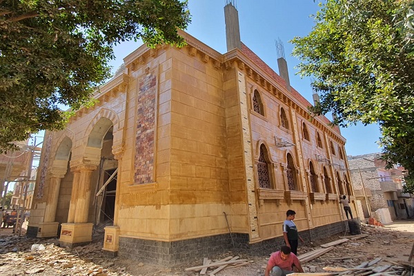 مشارکت مسیحیان و مسلمانان در بازسازی مسجدی در مصر