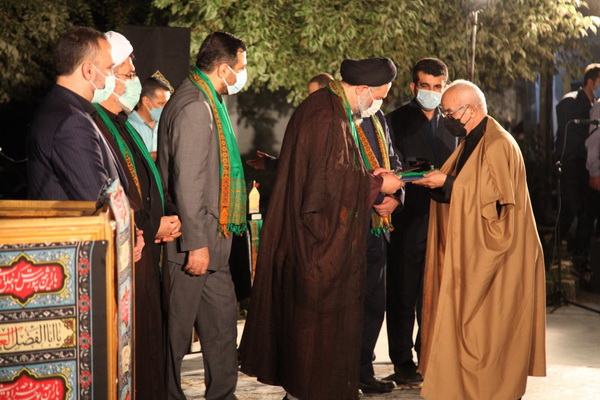 برگزاری همایش  تجلیل از پیرغلامان، مداحان و خادمان حسینی مازندران در ساری