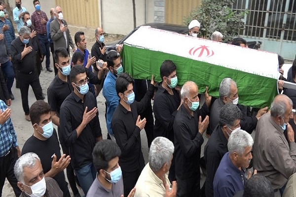 رضازاده// دو پدر معظم شهید در اردبیل به فرزندانشان پیوستند
