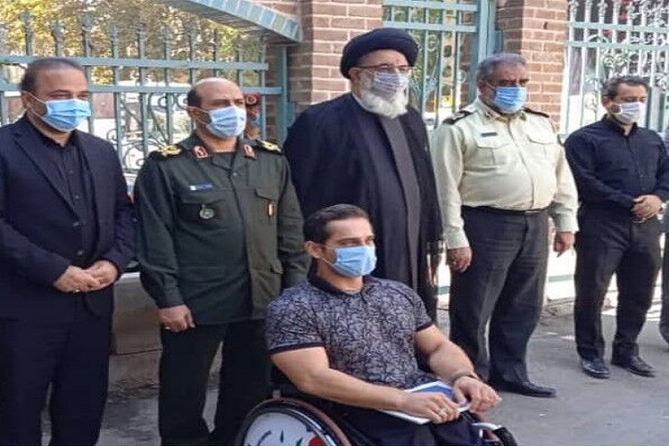 تقدیر امام جمعه کرج از مدال&zwnj;آوران البرزی پارالمپیک