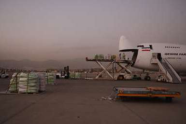 دومین محموله کمک‌های جمعیت هلال احمر به افغانستان ارسال شد