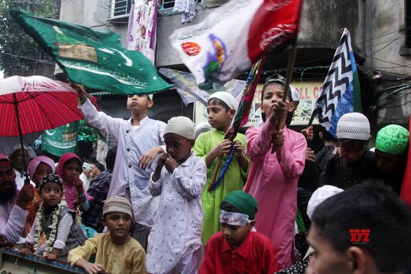 عکس | برگزاری جشن میلاد پیامبر اکرم (ص) در کلکته هند