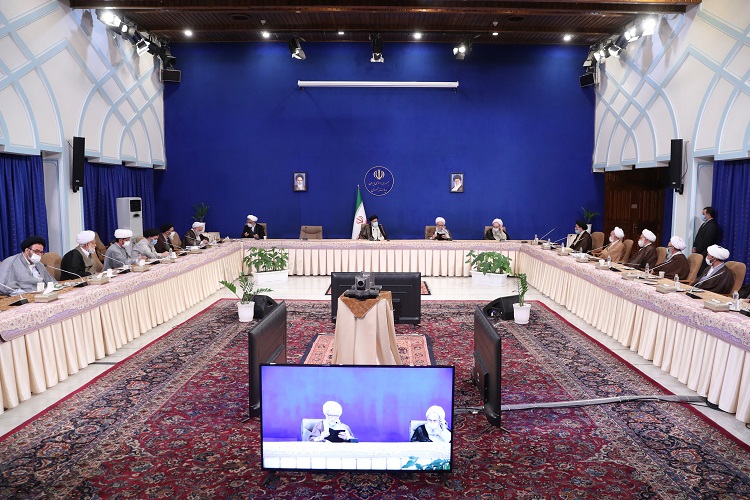 دیدار جامعه روحانی مبارز با رئیسی