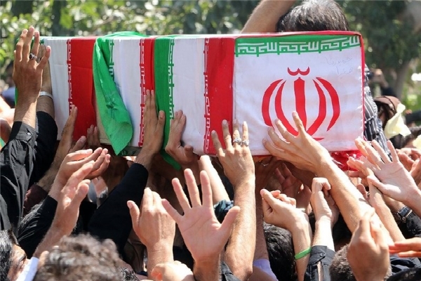 تشییع پیکر رزمنده پیشکسوت دفاع مقدس در میاندوآب