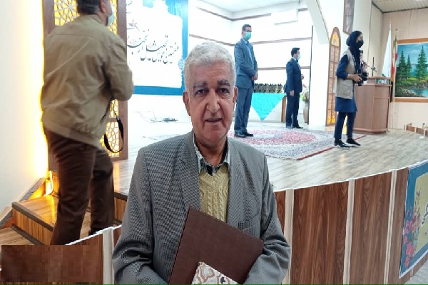 رونمایی از &laquo;مشق عشق&raquo; اثر استاد اکرمی در ساری