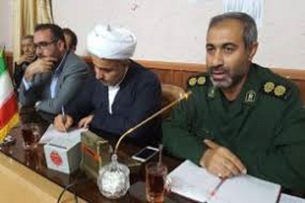 سرهنگ جبار فصاحت معاون هماهنگ کننده سپاه سردشت
