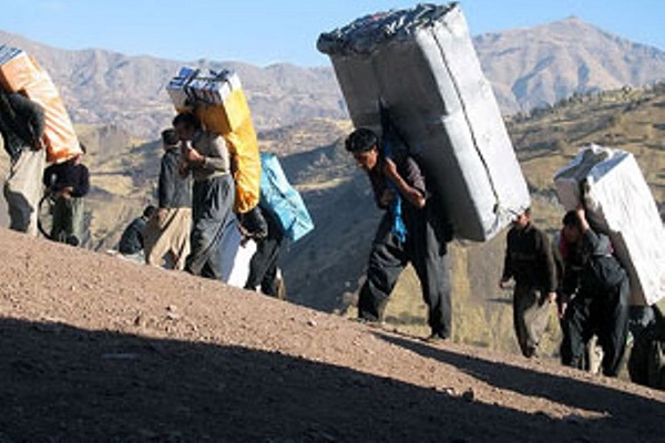 کولبری در سیستان و بلوچستان 