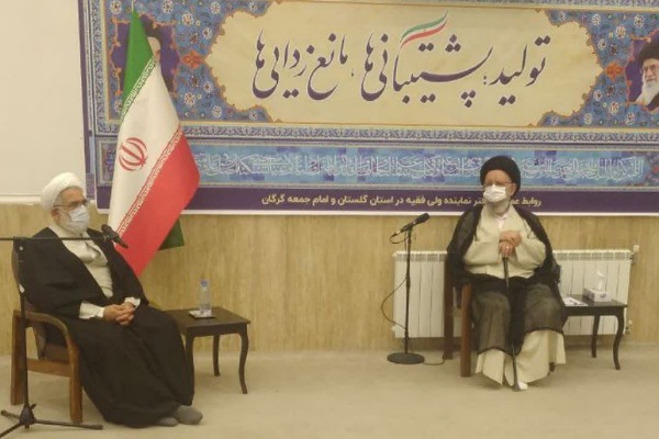 دیدار دادستان کل کشور با نماینده ولی‌فقیه در گلستان 