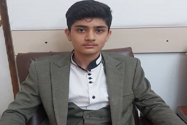 امیرمحمد خالقی، قاری نوجوان 