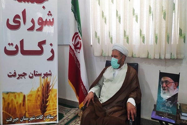 میثم تارم امام جمعه و رئیس شورای زکات شهرستان جیرفت