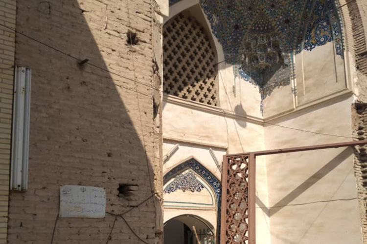 مسجد تاریخی &laquo;زاویه&raquo; در یزد 