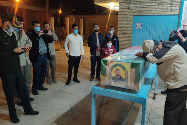 تشییع پیکر شهید ناجا