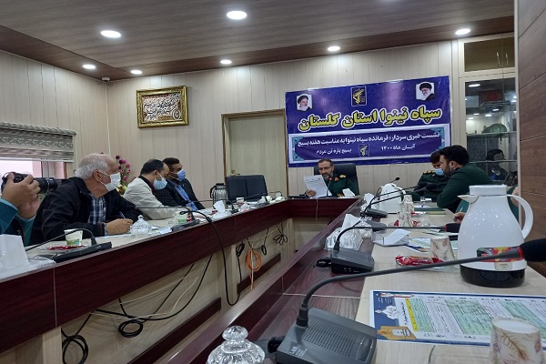 سردار علی ملک شاهکوهی فرمانده سپاه نینوا گلستان