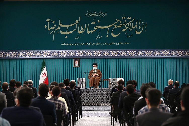 دیدار نخبگان و استعدادهای برتر علمی با رهبر معظم انقلاب