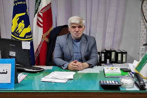 حبیب مجدی رئیس کمیته امداد نقده