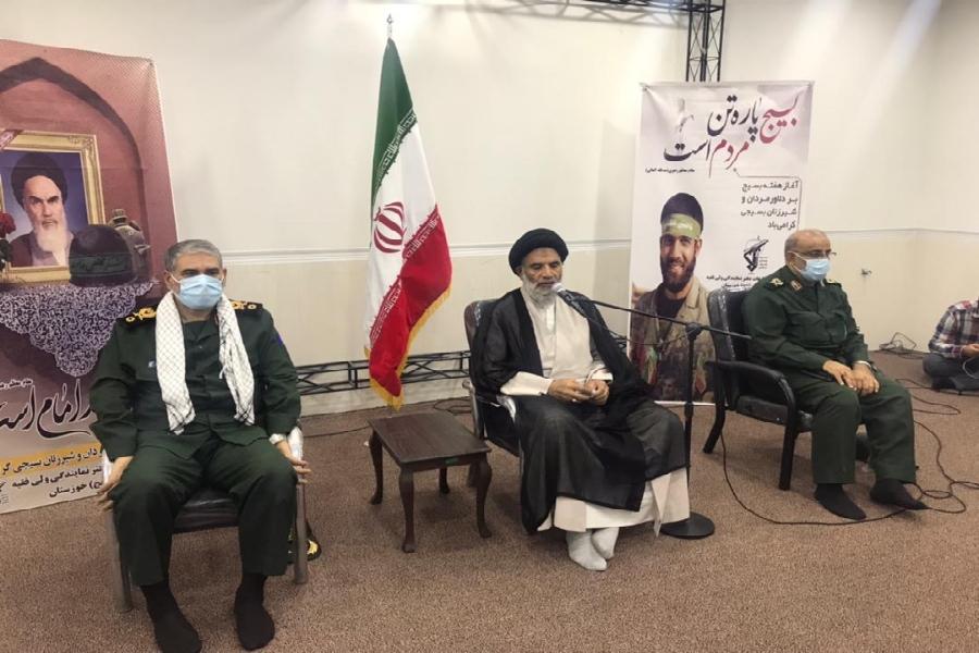 سپاهیان استان با نماینده رهبری دیدار کردند