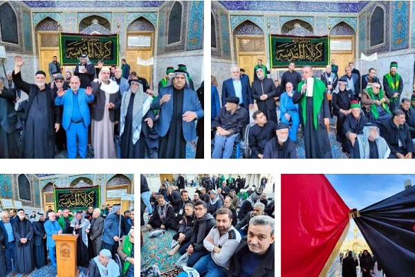 موکب اهالی کربلا در حرم امام رضا (ع) موکب اهالی کربلا در حرم امام رضا (ع)