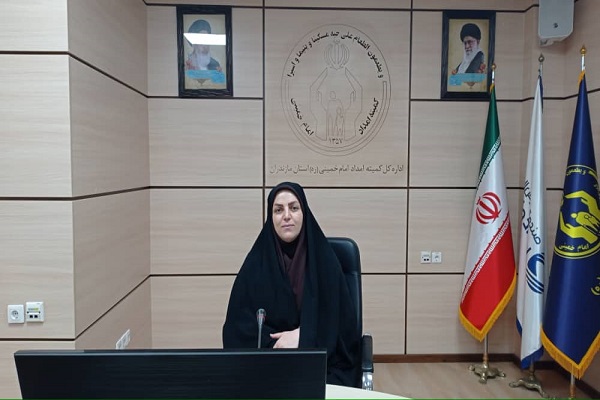 رقیه صالحی، مشاور مدیر کل در امور بانوان و خانواده کمیته امداد مازندران