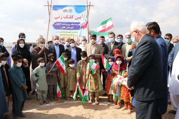 کلنگ ساخت اولین مدرسه خیرساز بازرسان