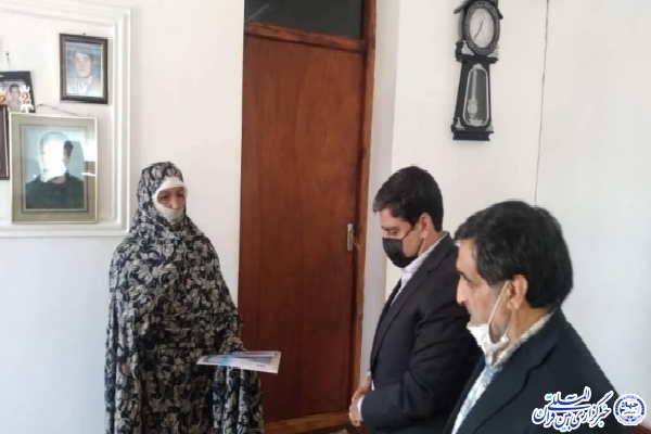 فرماندار اردبیل خانواده شهدا روزنوجوان