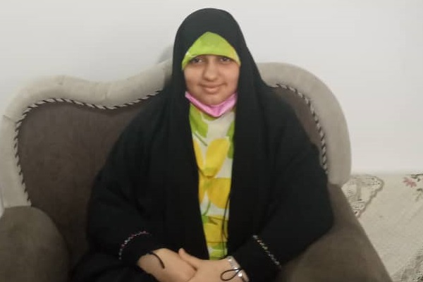 معصومه تقوایی حافظ قرآن کریم